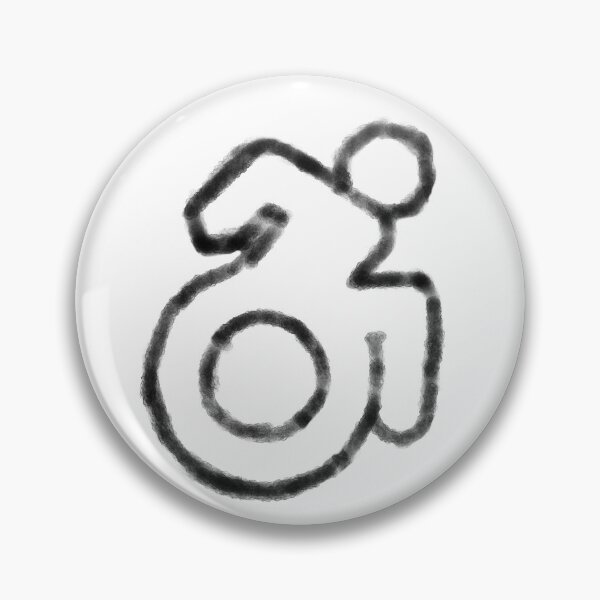 Item preview, Accessibility Logo (Black) designed and sold by O1RSH.