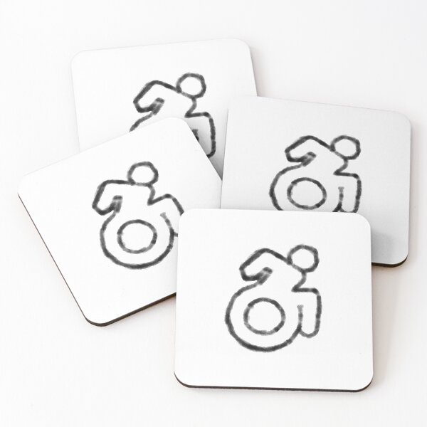 Item preview, Accessibility Logo (Black) designed and sold by O1RSH.