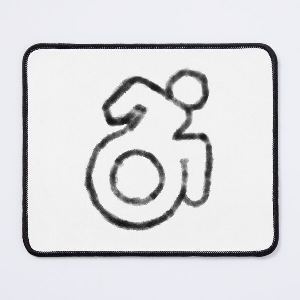 Item preview, Accessibility Logo (Black) designed and sold by O1RSH.