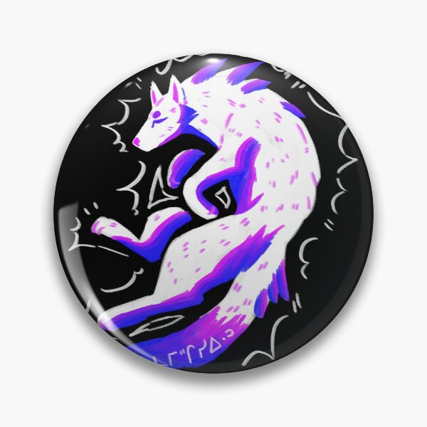 Item preview, Mamihcisiwin - Cree Syllabics Bisexual Pride Wolf blk designed and sold by mapleeplosion.
