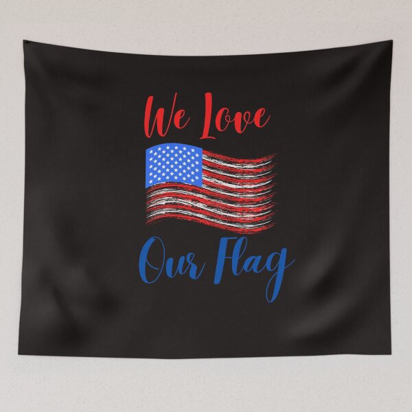 Item preview, We Love Our Flag Tshirts  designed and sold by Shevonda Thomas.
