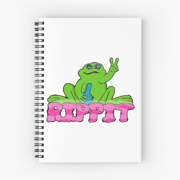 Item preview, Rippit The Stoner Frog Peace Sign designed and sold by Spock Jenkins.