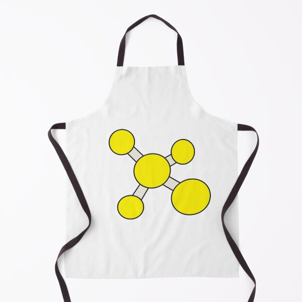 Item preview, yellow chemical structure organic chemistry science designed and sold by khulisara246.