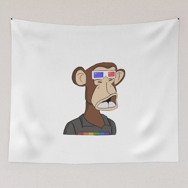 Item preview, NFT Funny ape, LGBTQ, bored ape art, Queer monkey, rare digital art designed and sold by shreya ranjan.