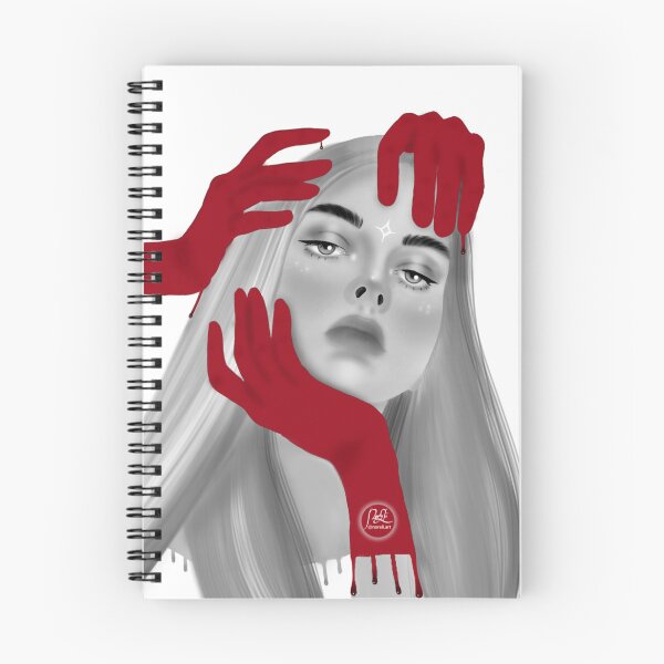Item preview, Red hands & black and white designed and sold by nor-eli.