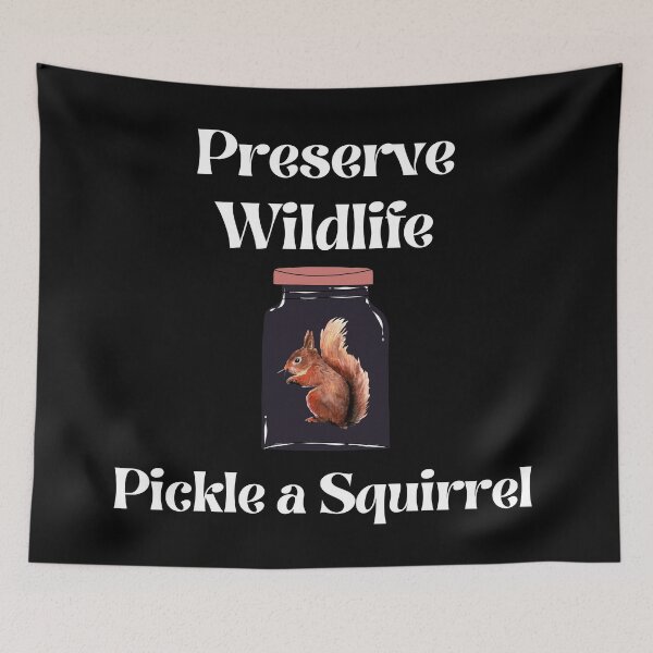 Item preview, Preserve wildlife - Pickle a Squirrel designed and sold by NaughtyToys.