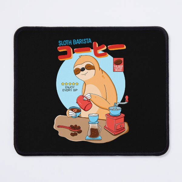 Item preview, Sloth Barista designed and sold by Kimprut.