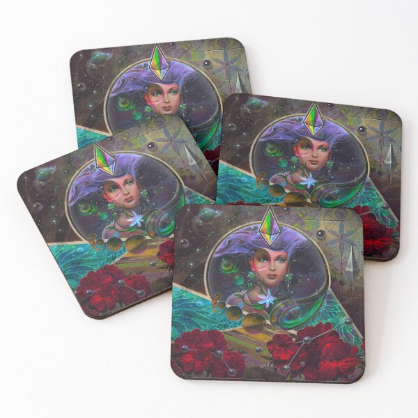 Item preview, the face of a girl in space designed and sold by Grim reaper.