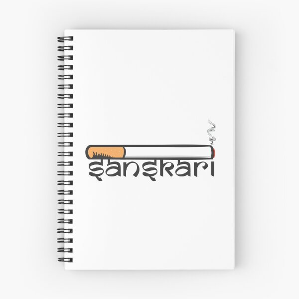 Item preview, Sanskari Indian Desi Girl or boy Sutta Hindi Slogan Quote designed and sold by alltheprints.