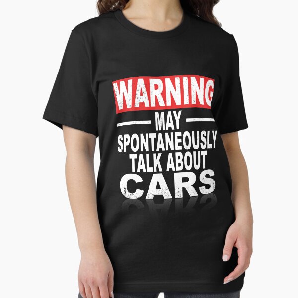 Item preview, Warning: May Spontaneously Talk About Cars designed and sold by stuch75.