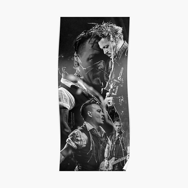 "Johnny" Poster for Sale by luciferinla666 | Redbubble