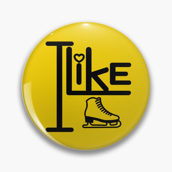 Item preview, I like ice skating. designed and sold by SunriseD.