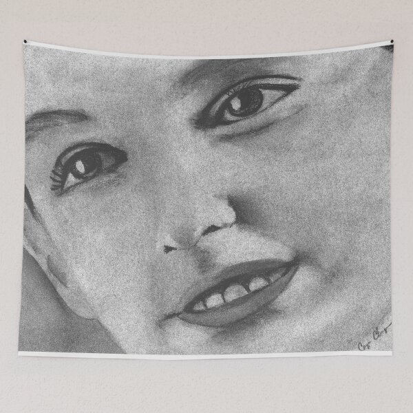 Item preview, Charcoal Portrait 1997 designed and sold by CarynKeller.