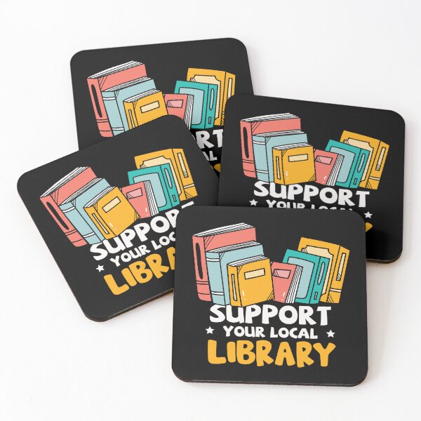 Item preview, Support Your Local Library: Funny Librarian Gift - Library Worker designed and sold by Adexyl.