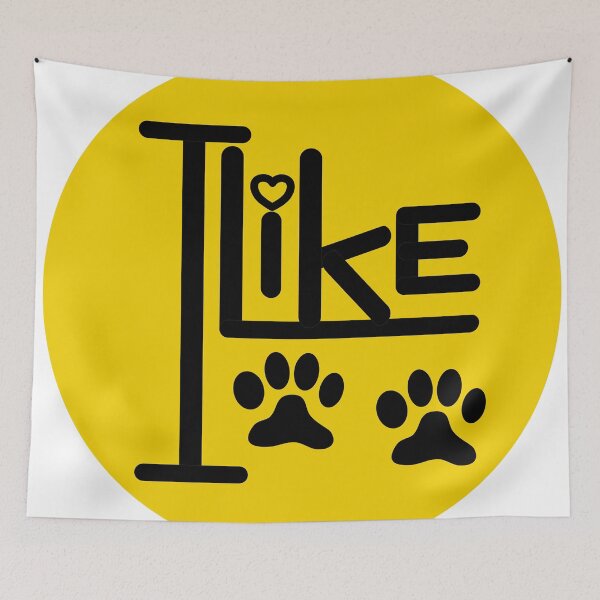 Item preview, I like dogs. designed and sold by SunriseD.