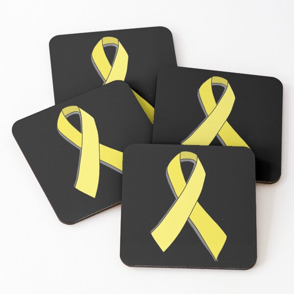 Item preview, Yellow Awareness Ribbon Classic T-Shirt designed and sold by kimmesajgreh.