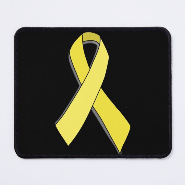 Item preview, Yellow Awareness Ribbon Classic T-Shirt designed and sold by kimmesajgreh.