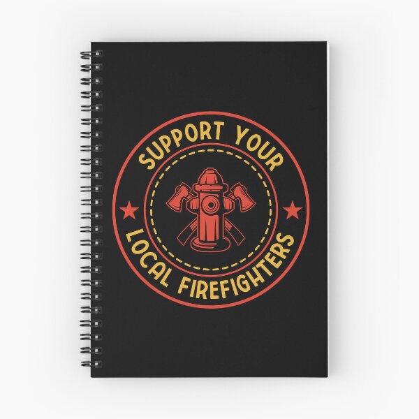 Item preview, Support Your Local Firefighters: Funny Firefighting Gift - Firefighter designed and sold by Adexyl.
