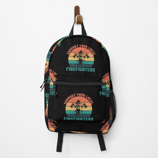 Item preview, Support Your Local Firefighters: Funny Firefighting Gift, Firefighter designed and sold by Adexyl.