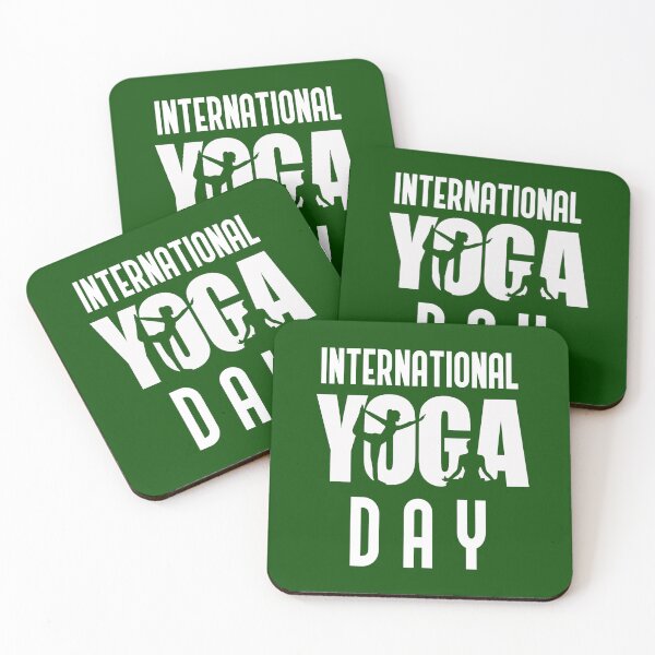 Item preview, INTERNATIONAL YOGA DAY designed and sold by Hussain Shirts.