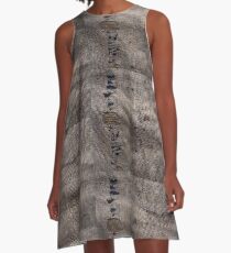 Burlap A-Line Dress