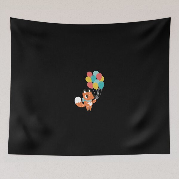 Item preview, Cute Fox With Balloons designed and sold by Claire Stamper.