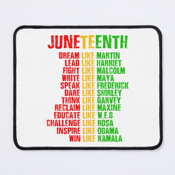 Item preview, Dream Like Leader Juneteenth Black History designed and sold by DayanaLockman.