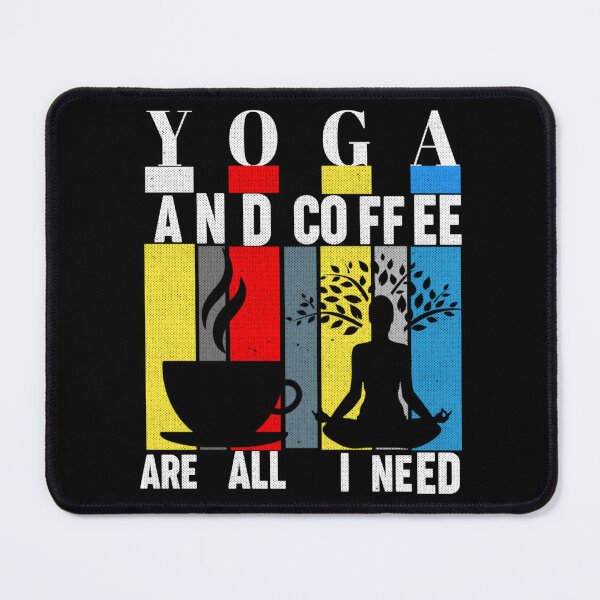 Item preview, Yoga And Coffee All Are I Need designed and sold by Hussain Shirts.