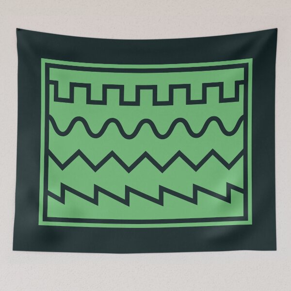 Item preview, Synthesizer Waveforms Green designed and sold by AtomicMalibu.