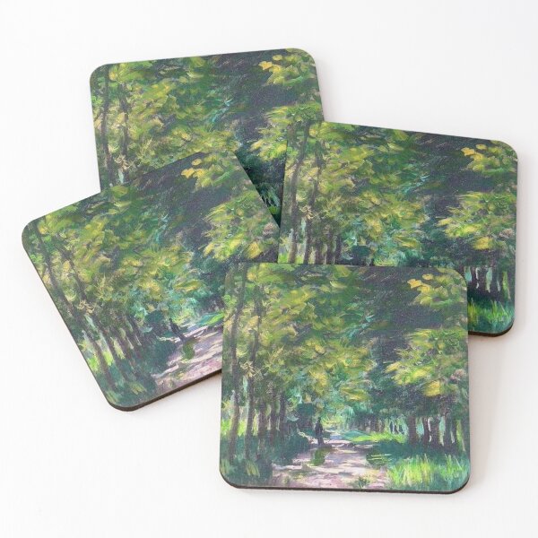 Item preview, Sous-Bois, effet de soleil by Claude Monet designed and sold by ArtHistoryLover.