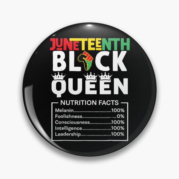 Item preview, Black Queen Nutritional Facts Black Girl Juneteenth designed and sold by DayanaLockman.