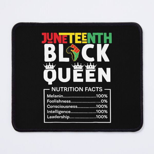 Item preview, Black Queen Nutritional Facts Black Girl Juneteenth designed and sold by DayanaLockman.