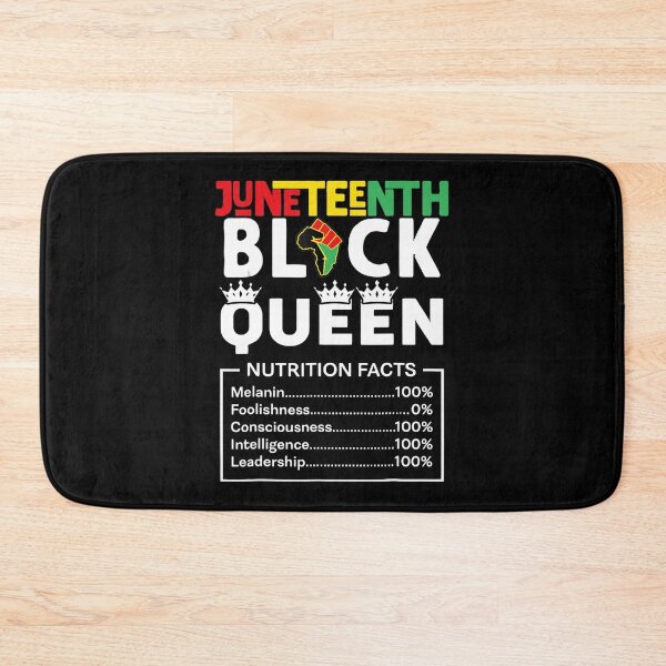 Item preview, Black Queen Nutritional Facts Black Girl Juneteenth designed and sold by DayanaLockman.