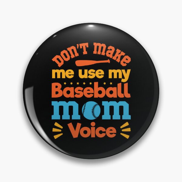 Artikelvorschau, Lass mich nicht meine Baseball-Mutter-Stimme benutzen: Baseball-Mutter-lustiges Geschenk - Baseball entworfen und verkauft von Adexyl.