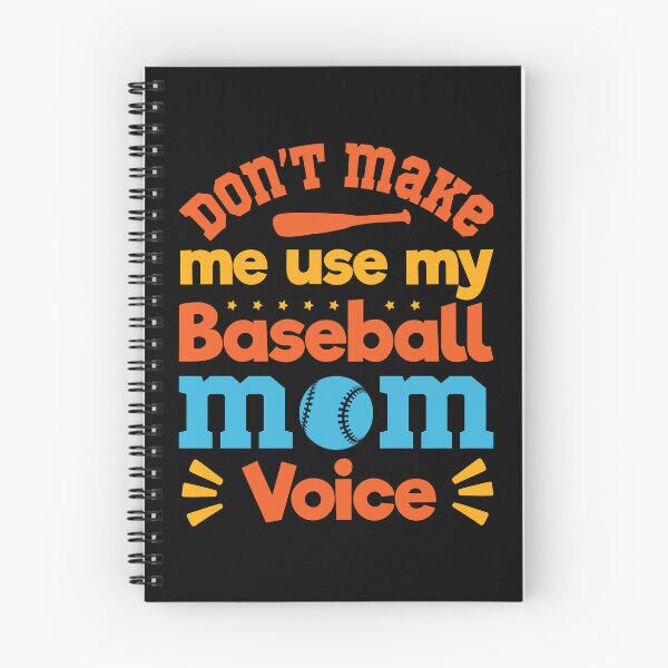 Artikelvorschau, Lass mich nicht meine Baseball-Mutter-Stimme benutzen: Baseball-Mutter-lustiges Geschenk - Baseball entworfen und verkauft von Adexyl.