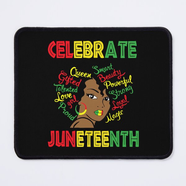 Item preview, Black Women Messy Bun Juneteenth designed and sold by DayanaLockman.
