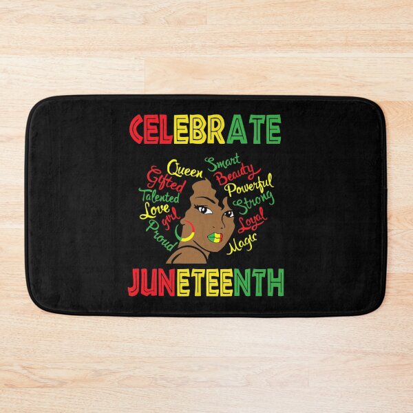 Item preview, Black Women Messy Bun Juneteenth designed and sold by DayanaLockman.