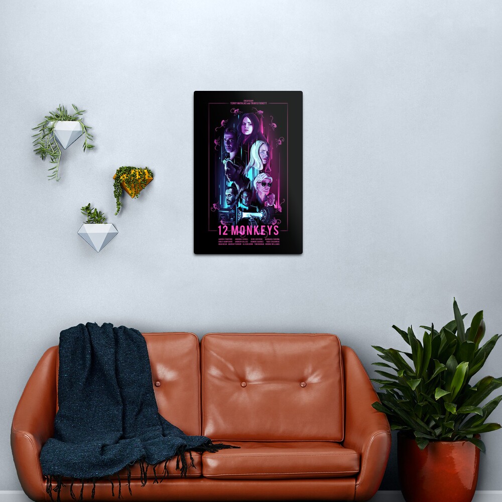 12 Monkeys Metal Print