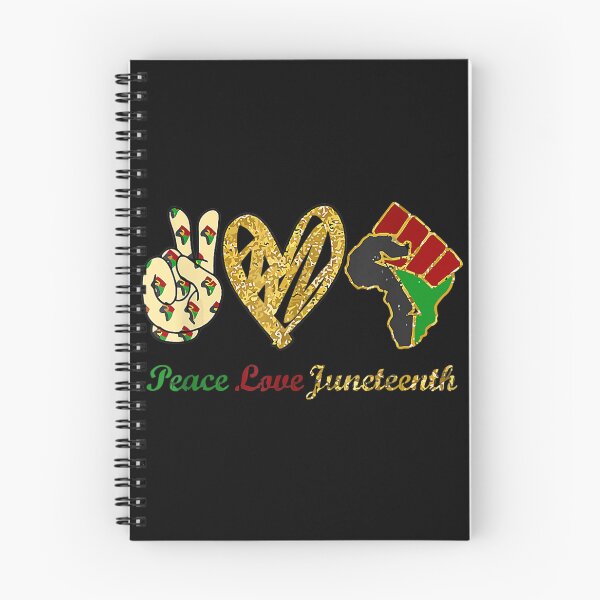 Item preview, Peace Love Juneteenth 1865 designed and sold by DayanaLockman.