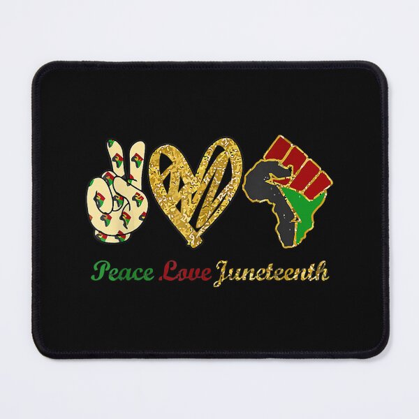 Item preview, Peace Love Juneteenth 1865 designed and sold by DayanaLockman.