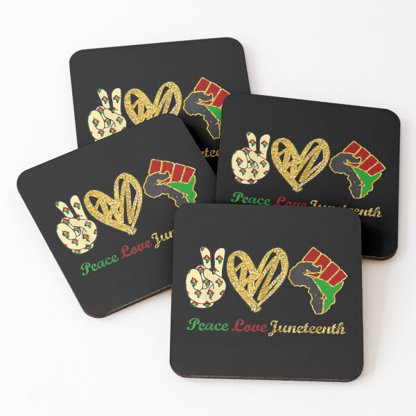 Item preview, Peace Love Juneteenth 1865 designed and sold by DayanaLockman.