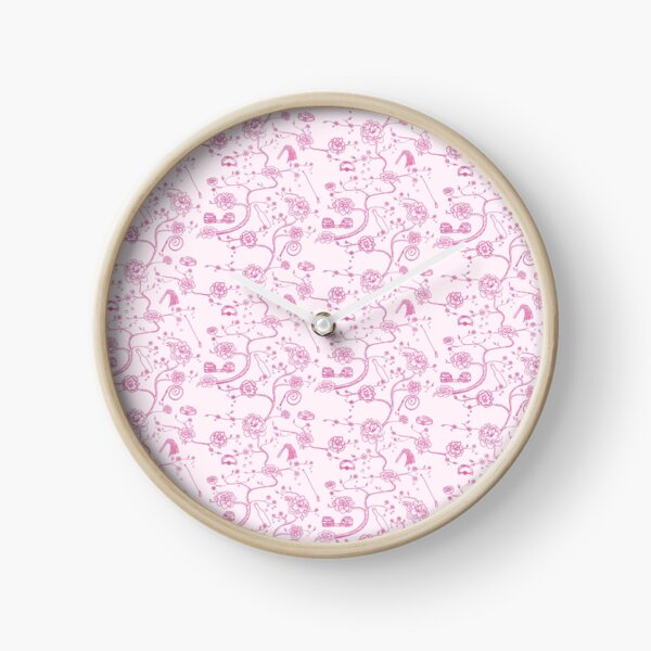 S&M Toile Clock
