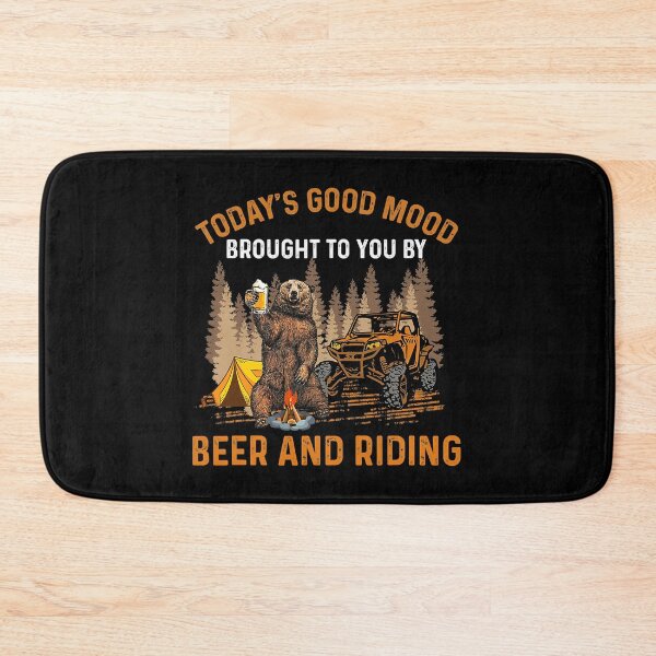 Item preview, Today's Good Mood Brought To You By Beer And Riding designed and sold by adxota.