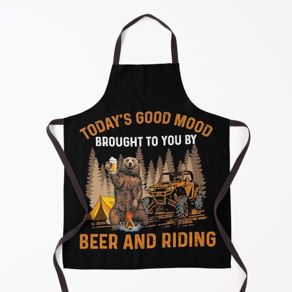 Item preview, Today's Good Mood Brought To You By Beer And Riding designed and sold by adxota.