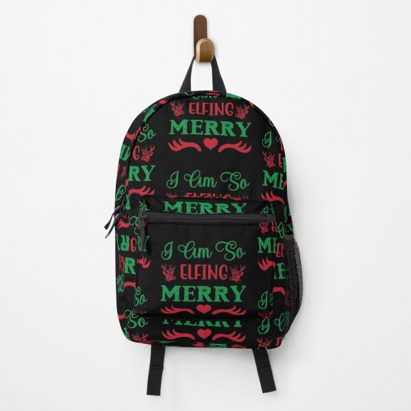 Item preview, I am So Elfing Merry Wonderful Time of the Year Santa Merry Christmas Happy Gift Premium Apparel Funny Holiday Xmas designed and sold by DesignByHeartUK.