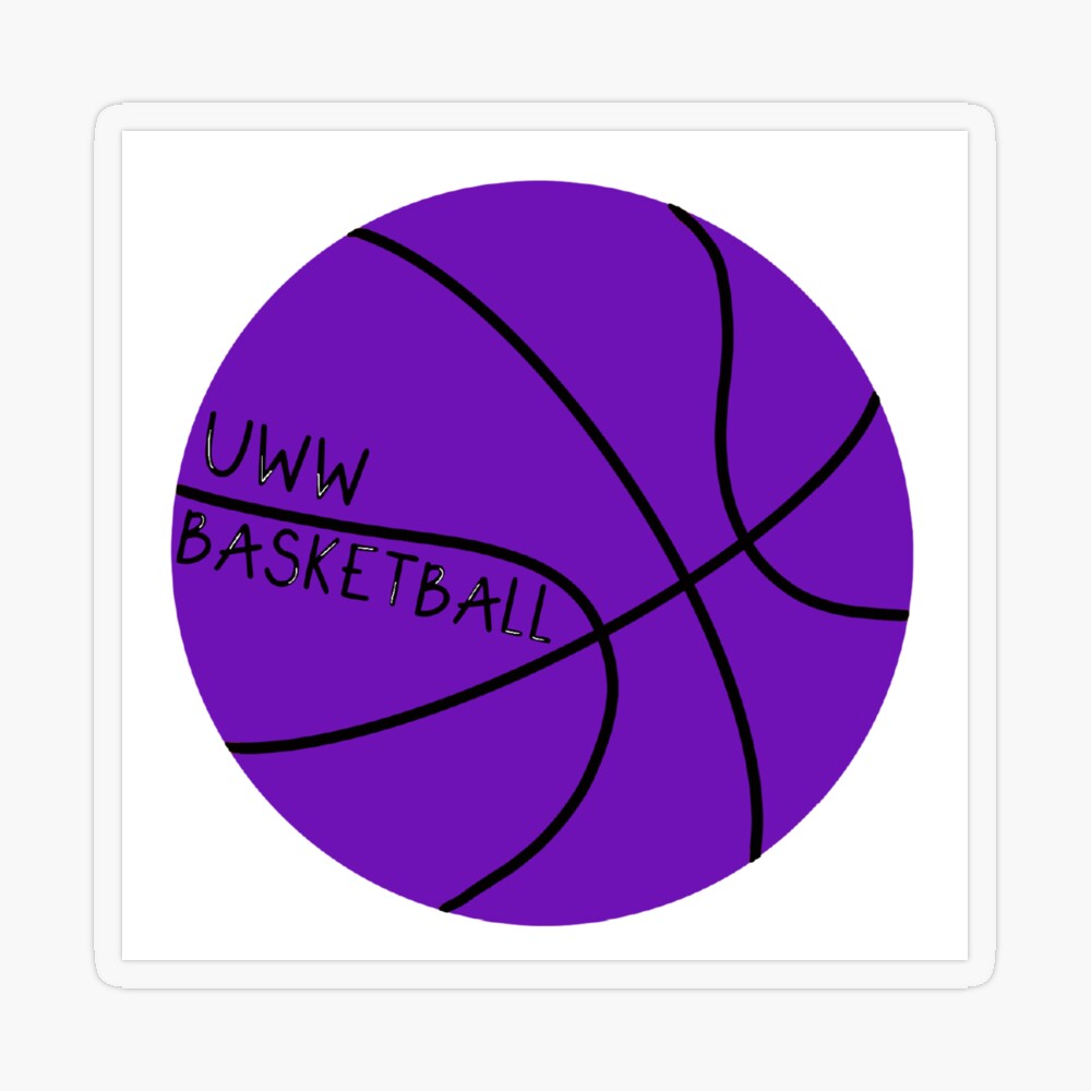 Wisconsin-Whitewater Warhawks Basketball Jersey - Purple