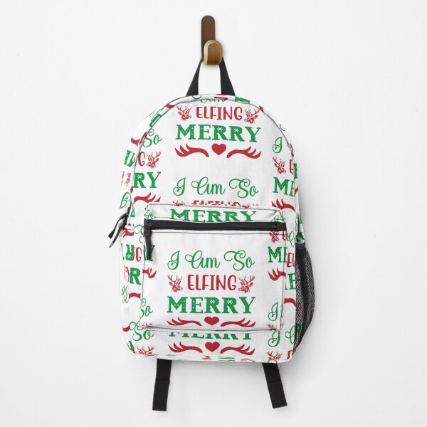 Item preview, I am So Elfing Merry Wonderful Time of the Year Santa Merry Christmas Happy Gift Premium Apparel Funny Holiday Xmas designed and sold by DesignByHeartUK.