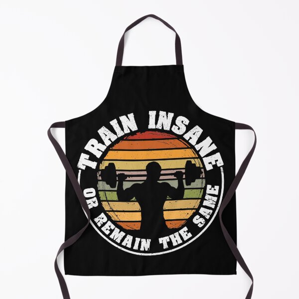 Item preview, Train Insane Or Remain The Same Funny Workout Bodybuilding designed and sold by adxota.