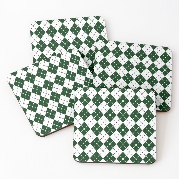 Item preview, Emerald Green Argyle Diamond Pattern designed and sold by Tamas Das.