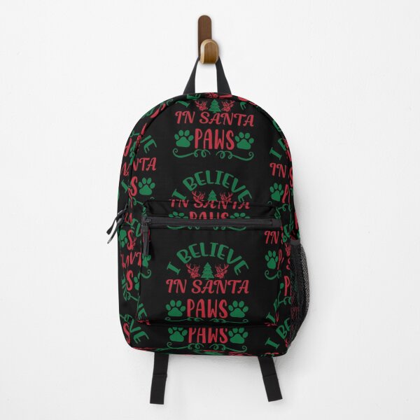 Item preview, I Believe In Santa Paws Wonderful Time of the Year Santa Merry Christmas Happy Gift Premium Apparel Funny Holiday Xmas designed and sold by DesignByHeartUK.